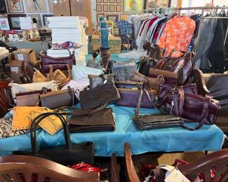 Vintage Italian leather purses