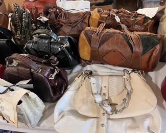 Leather purses