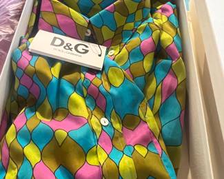 Vintage Dolce and Gabbana designer clothing