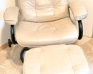 Recliner with ottoman
