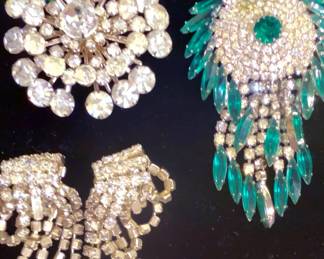 Vintage rhinestone jewelry