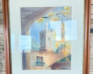 Watercolor by Gale Waddell