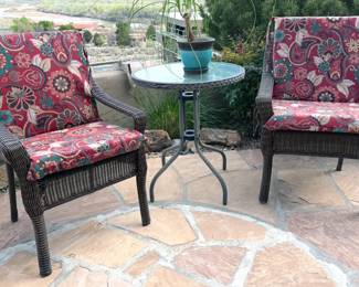 Patio chairs