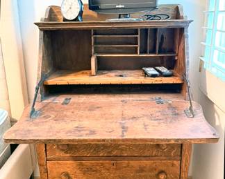 Antique secretary desk