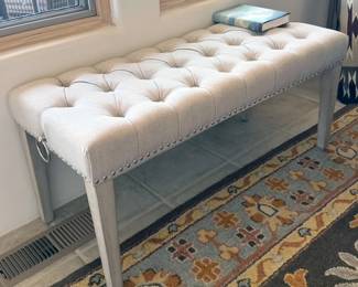 Upholstered bench