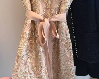 Betsey + Adam lace dress