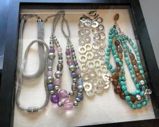 Assorted necklaces