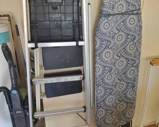 Partially shown ladders