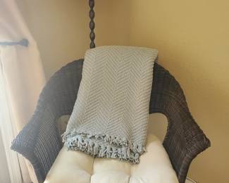 Accent chair indoors or outdoors 