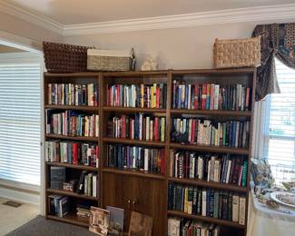 3 rooms of books!