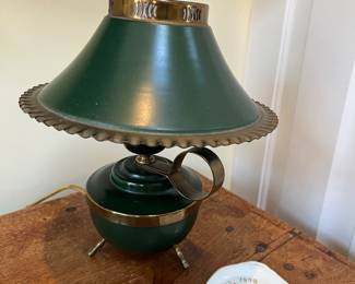 One of my favs.. metal lamp