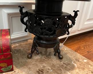 Japanese Bronze Usubata