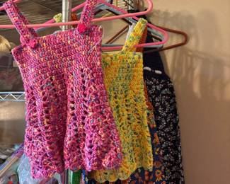 Child crochet dresses!  Too cute 🩷