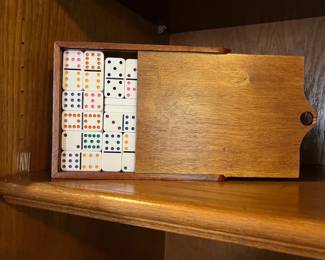 Mexican Train in a wonderful wooden box