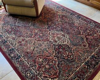 Several area rugs