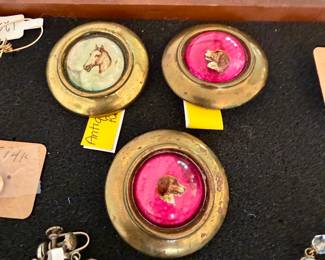 Antique Bridle Rosettes