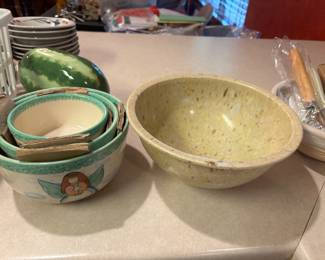 Texas Ware speckled bowl 