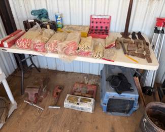 Lots of new gloves, Vice, Vintage poker chips