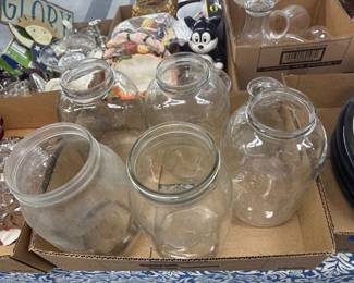 Clear Glass Jars