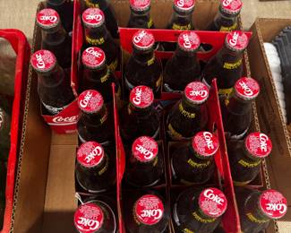 Glass Coke Bottles