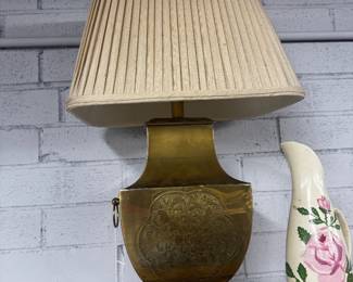 Brass Base Table Lamp