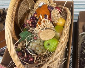 Baskets and Decor