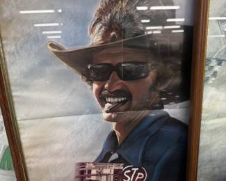 NASCAR Framed Portrait of Richard Petty