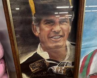 NASCAR Framed Portrait of David Pearson