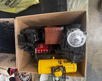 Lot of Toy Trains