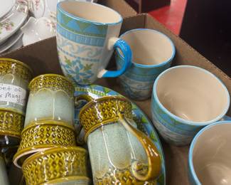 Ceramic Mugs and Plates