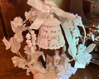 Vintage Wedding Cake Topper