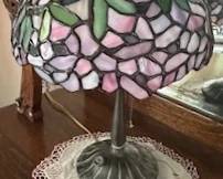 Dale Tiffany Stained Glass Lamp.