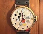 Vintage Mickey Mouse Disneyland giant watch wall clock.