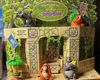 McDonald's Happy Meal "The Jungle Book" display, 1996.