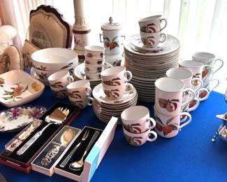 Royal Worcester "Evesham" china.