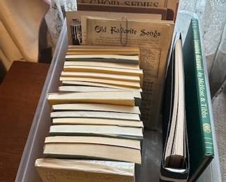 Large collection of Music Books and Sheet Music.