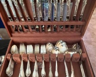 59 Piece Sterling Silver set by International.