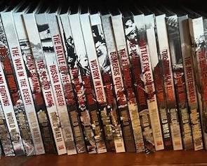 Collection of WWII books by Time-Life.