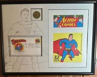 1998 Warner Bros. Studio Stores "Stamping Out Injustice" framed lithograph set.
