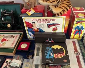 Collection of Super hero, Superman and Batman Watches.
