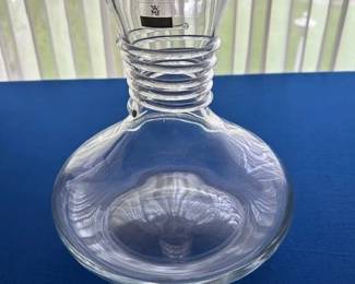 Vintage WMf Wine Carafe with spiraled neck.