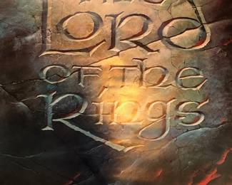 1978 original movie poster for Lord of the Rings.