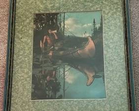 "The Call" print by H.C. Edwards.