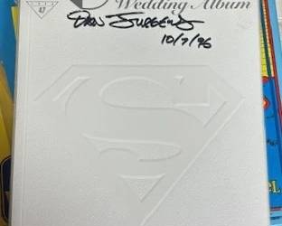 DC Superman "The Wedding Album" signed by Dan Jurgens.