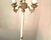 Antique Torchiere Floor Lamp