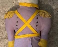 Vintage Stuffed soldier Bunny
