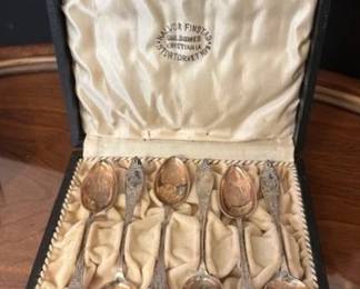 Sterling Silver spoon set.
