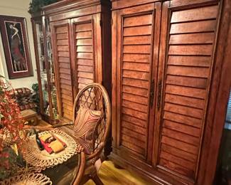 Pair of Tommy Bahama Wardrobes 