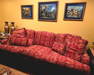 Large custom sofa