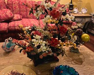 Precious stones statement piece